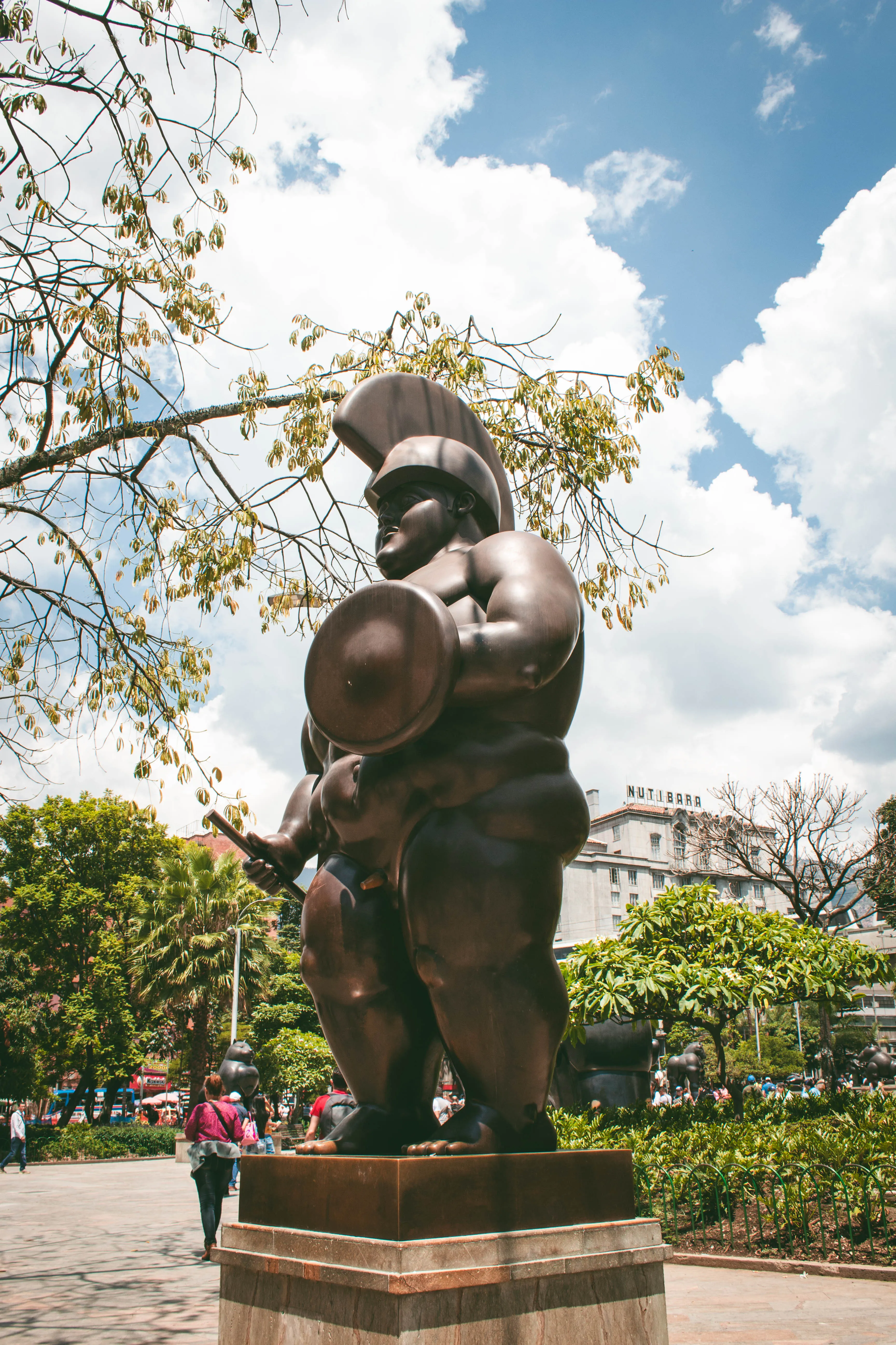 Centro de Medellín y Plaza de Botero