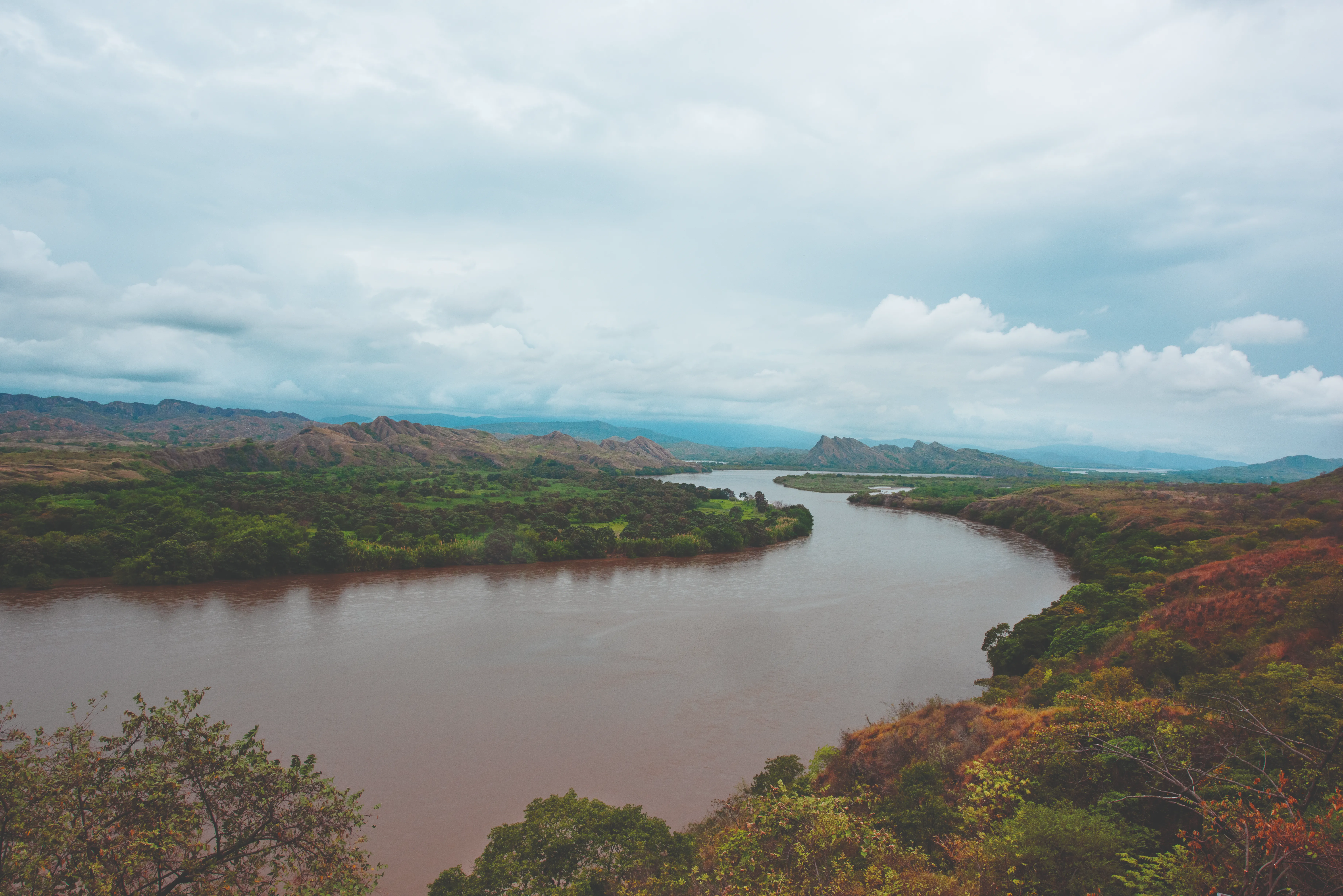Estrecho del río Magdalena.