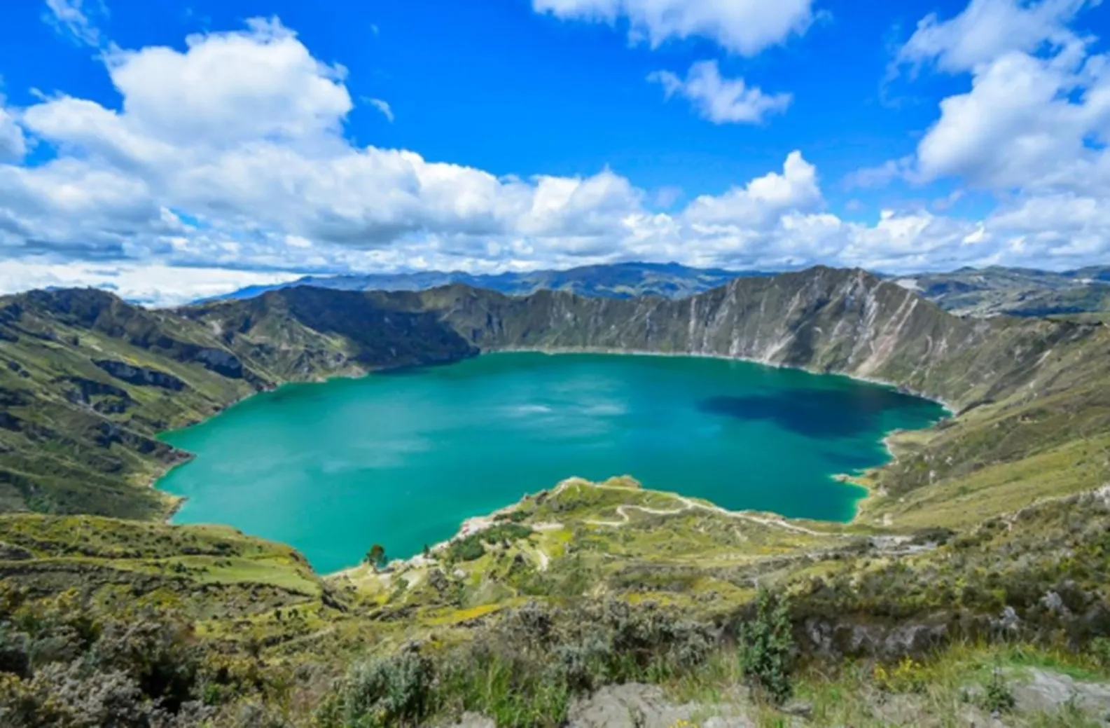 Quilotoa Lagoon