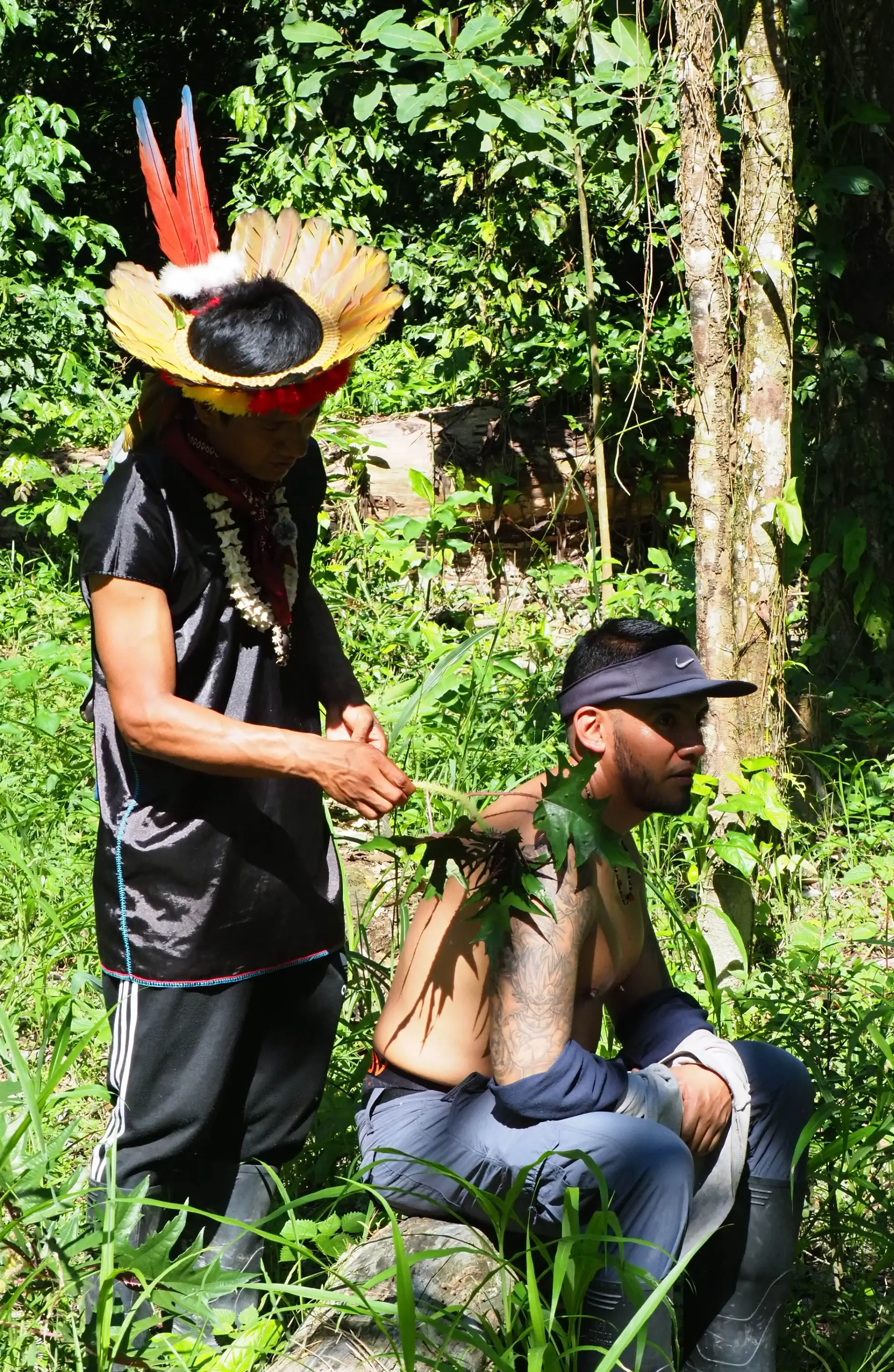 Indigenous community of the Siona / Cofán (Puerto Bolívar)