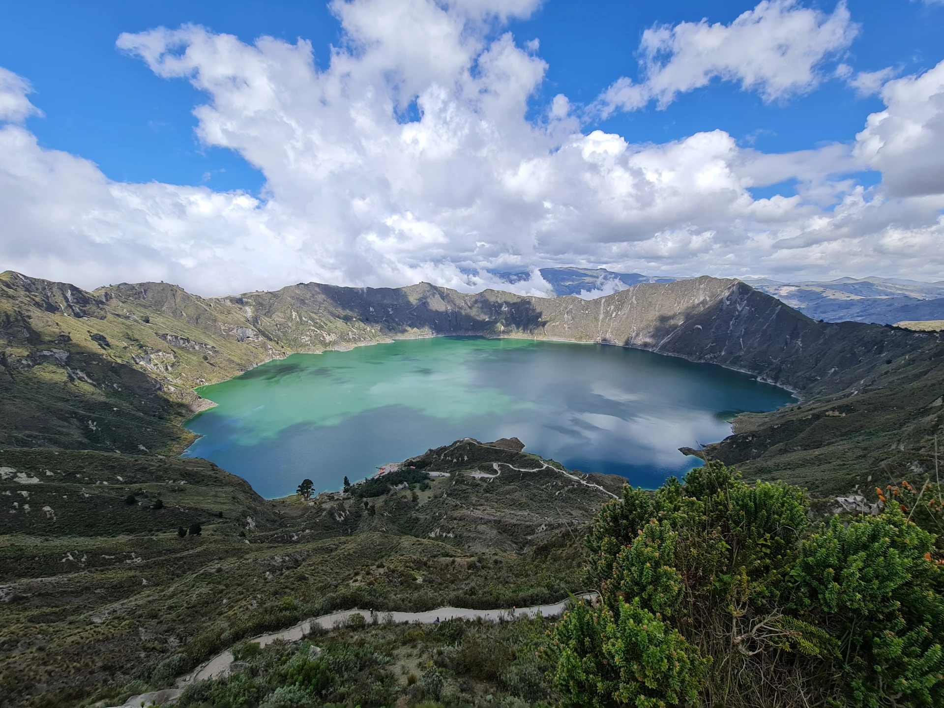 Quilotoa Lagoon