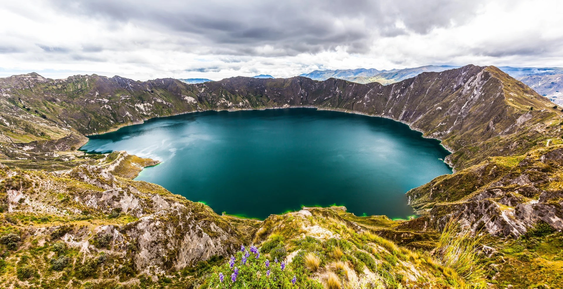 Quilotoa Lagoon