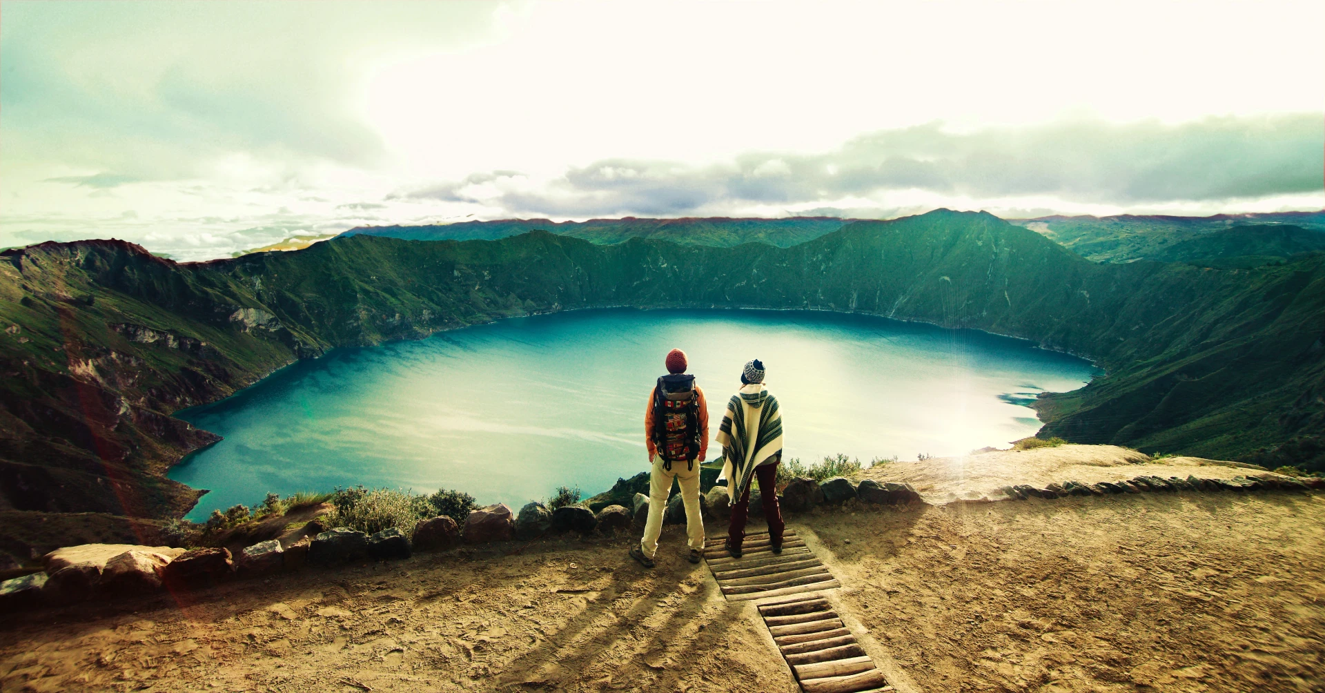 Quilotoa Lagoon