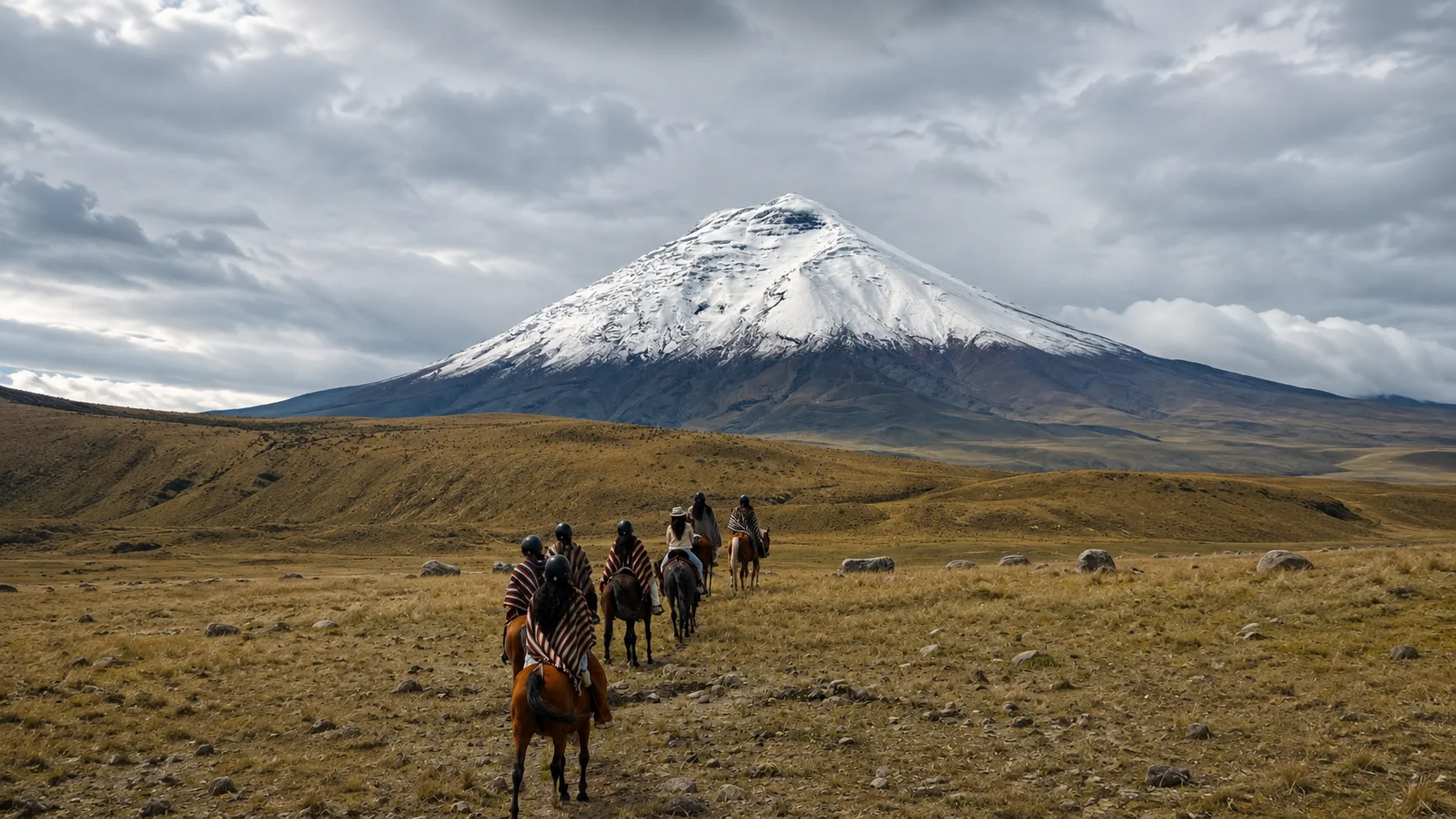 ANDEAN VOLCANOES ON HORSEBACK - Ecuador's highlands from the saddle
